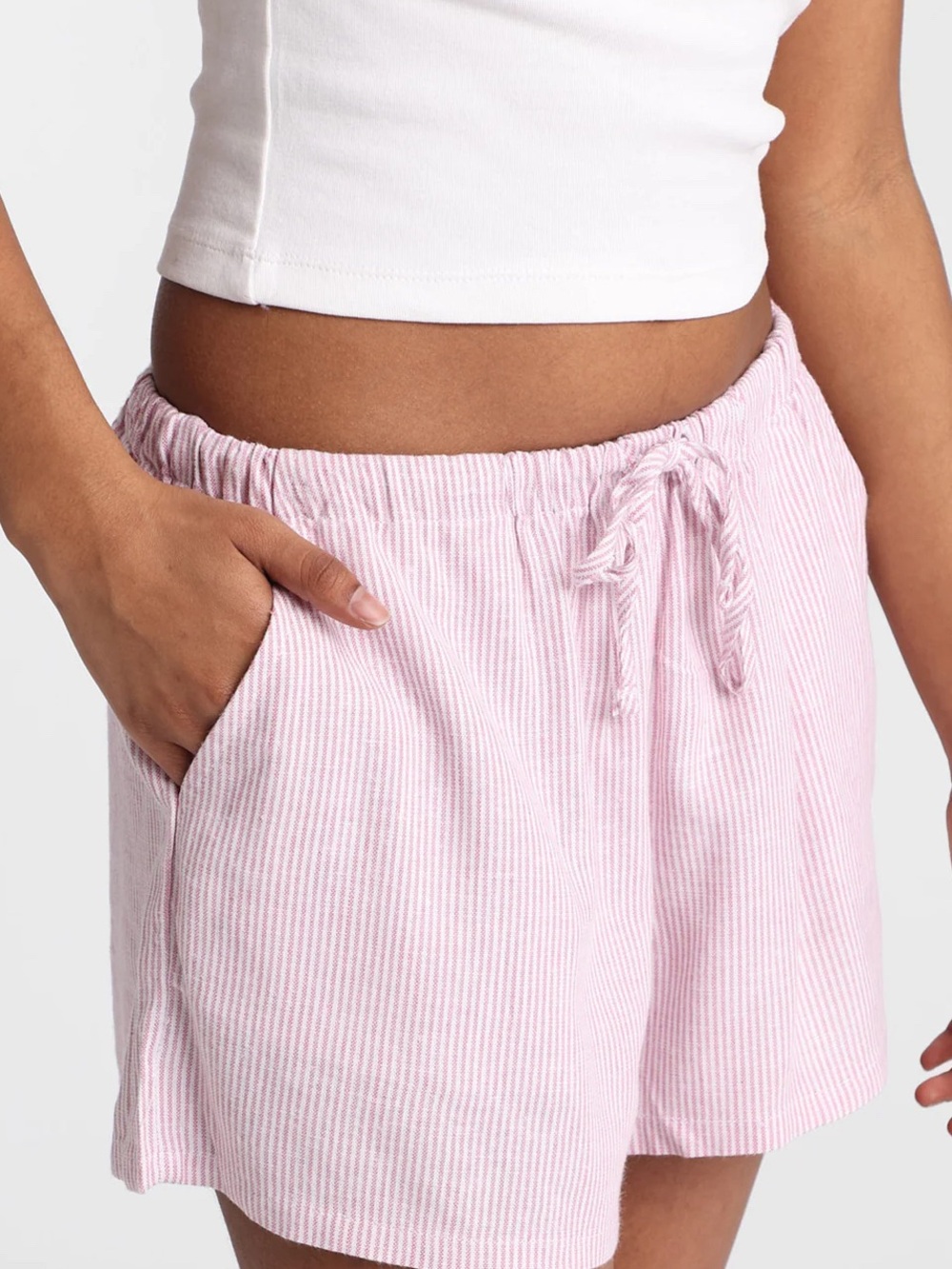 Aeropostale Pink Linen Shorts